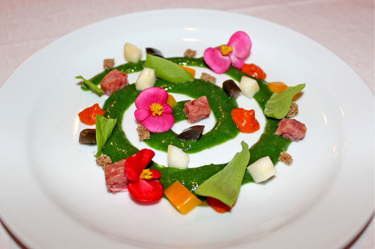 Spirale di insalata estiva con Cotechino Modena IGP