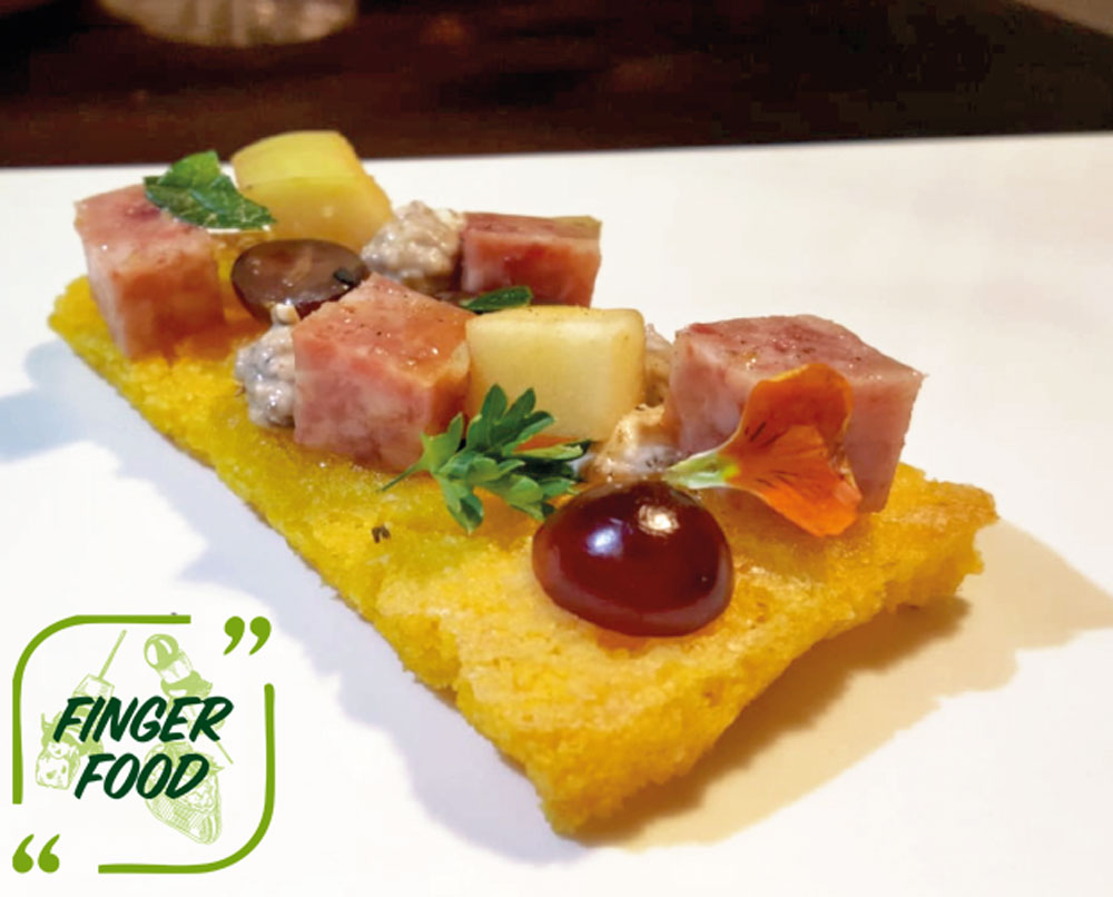 Crostino un po’ estivo un po’ invernale