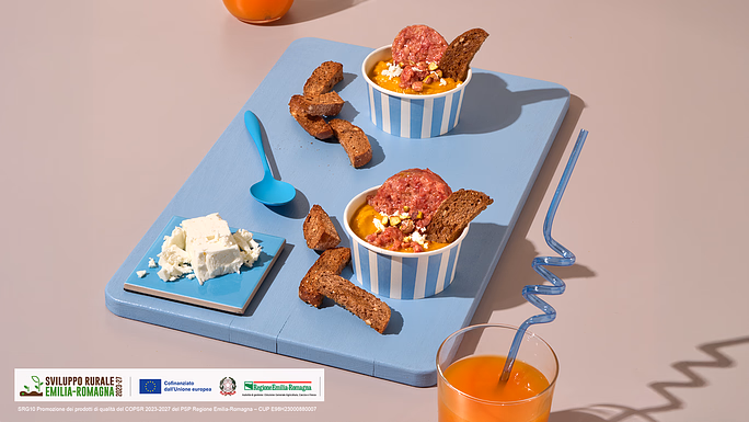 Crema di zucca con Cotechino Modena IGP