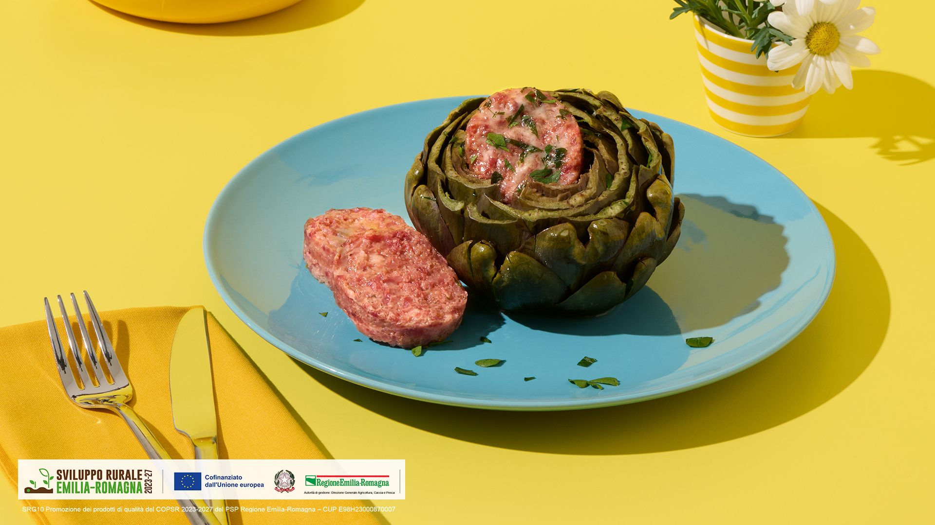 ARTISCHOCKEN GEFÜLLT MIT COTECHINO MODENA  IGP